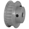 B&B Manufacturing 24XL037-6FA4, Timing Pulley, Aluminum, Clear Anodized,  24XL037-6FA4 - alternate 2